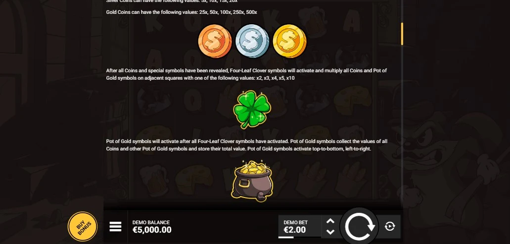 le bandit special symbols